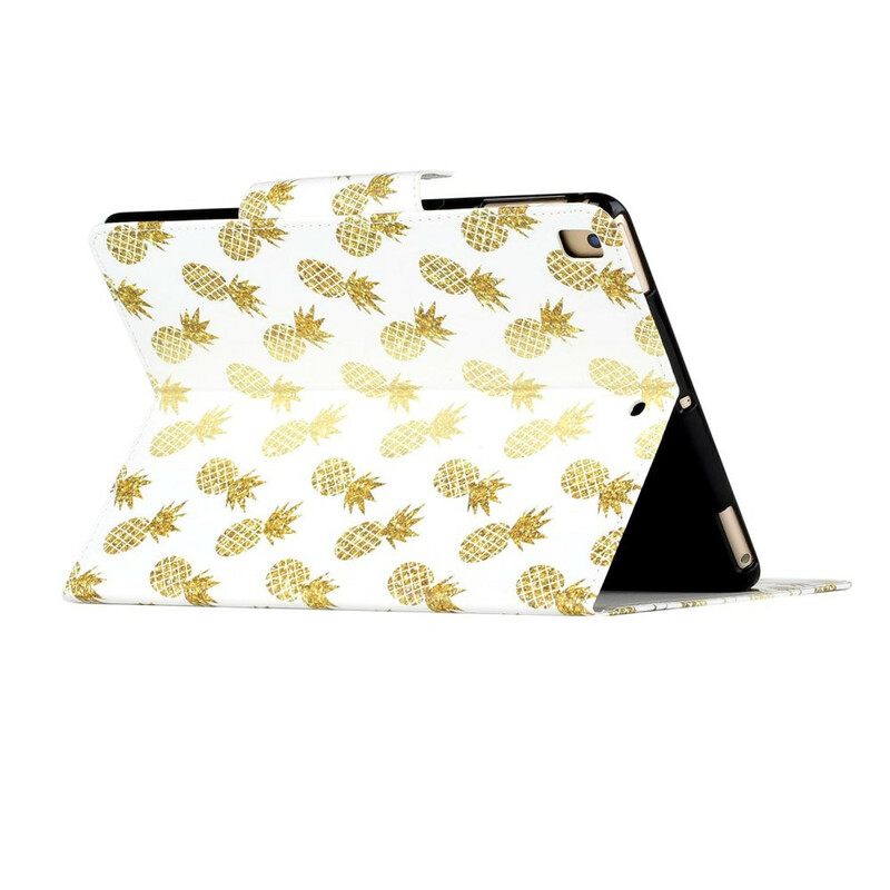 Nahkakotelo iPad 10.2" (2020) (2019) / Air 10.5" / Pro 10.5" Ananas