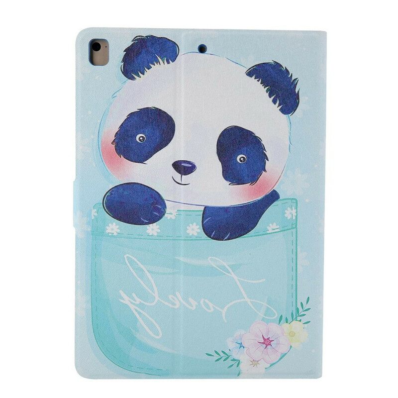 Nahkakotelo iPad 10.2" (2020) (2019) / Air 10.5" / Pro 10.5" Panda