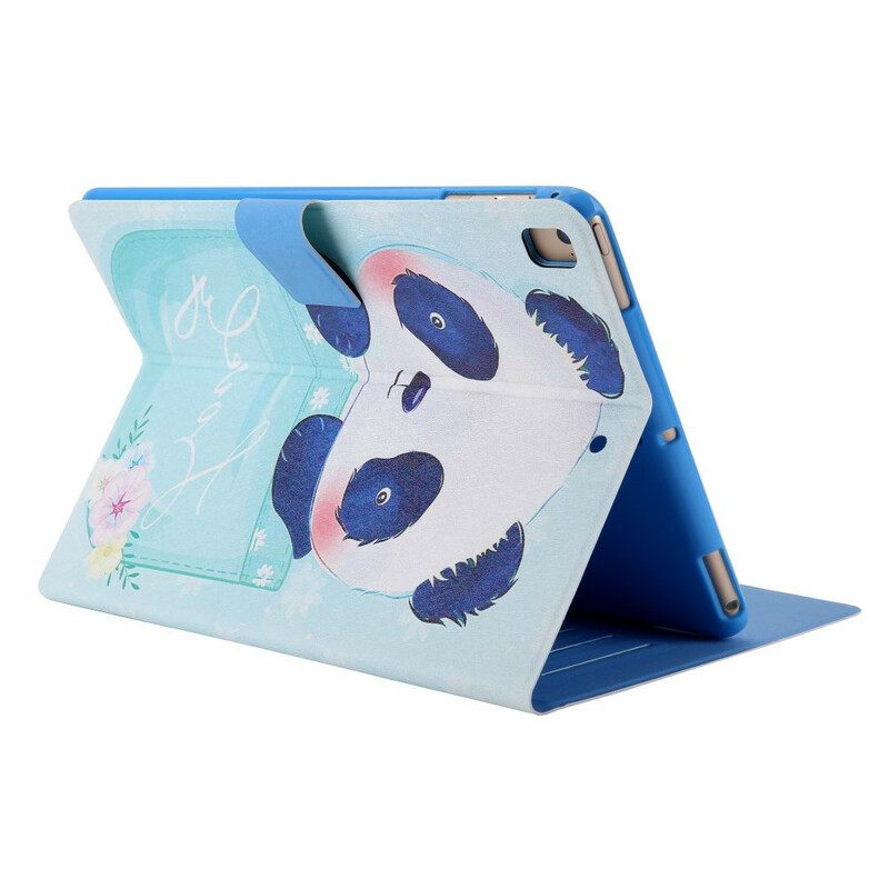 Nahkakotelo iPad 10.2" (2020) (2019) / Air 10.5" / Pro 10.5" Panda