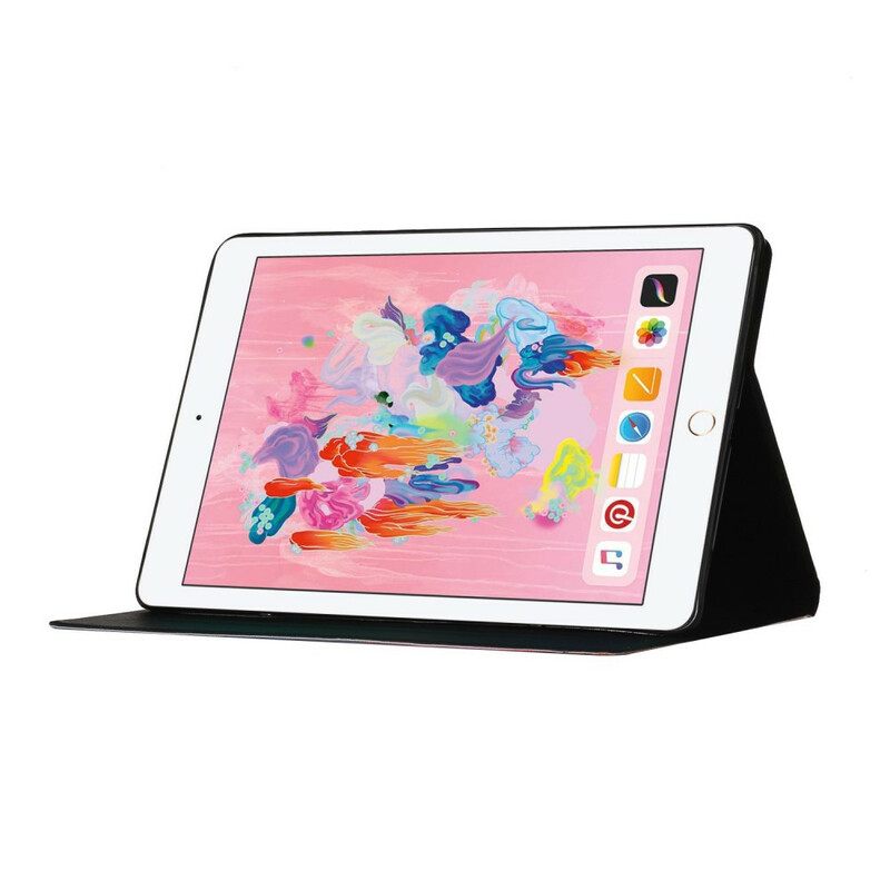 Nahkakotelo iPad 10.2" (2020) (2019) / Air 10.5" / Pro 10.5" Paris Rakastan Sinua