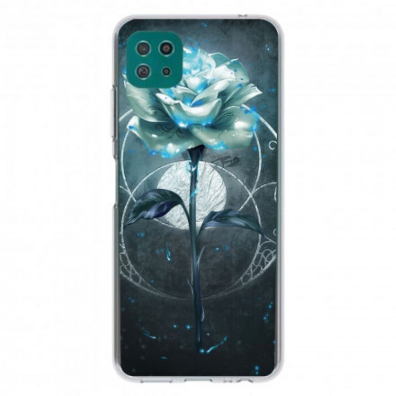 Case Samsung Galaxy A22 5G Joustava Vaaleanpunainen Vihreä