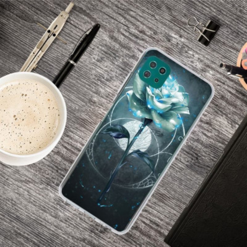 Case Samsung Galaxy A22 5G Joustava Vaaleanpunainen Vihreä