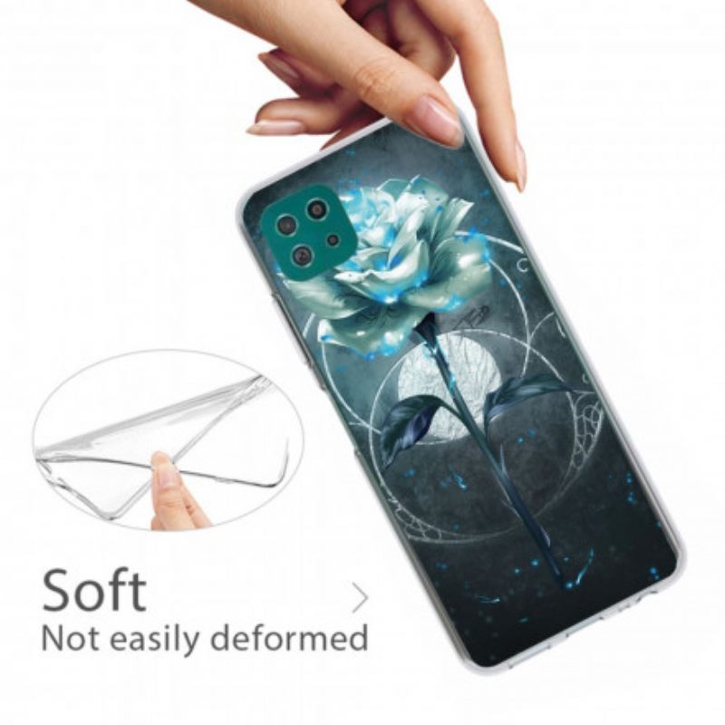 Case Samsung Galaxy A22 5G Joustava Vaaleanpunainen Vihreä
