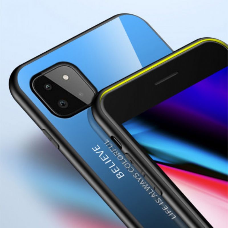 Case Samsung Galaxy A22 5G Tempered Glass Hei