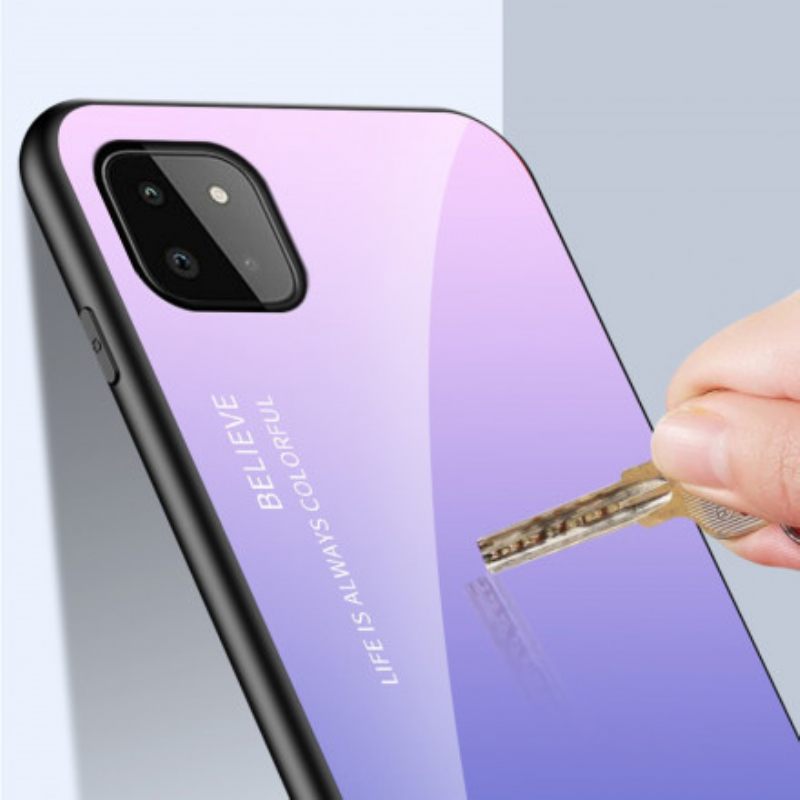 Case Samsung Galaxy A22 5G Tempered Glass Hei