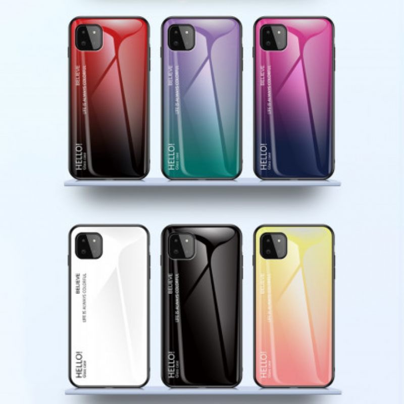 Case Samsung Galaxy A22 5G Tempered Glass Hei