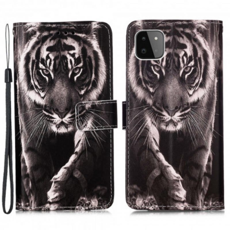 Kotelot Samsung Galaxy A22 5G Night Tiger