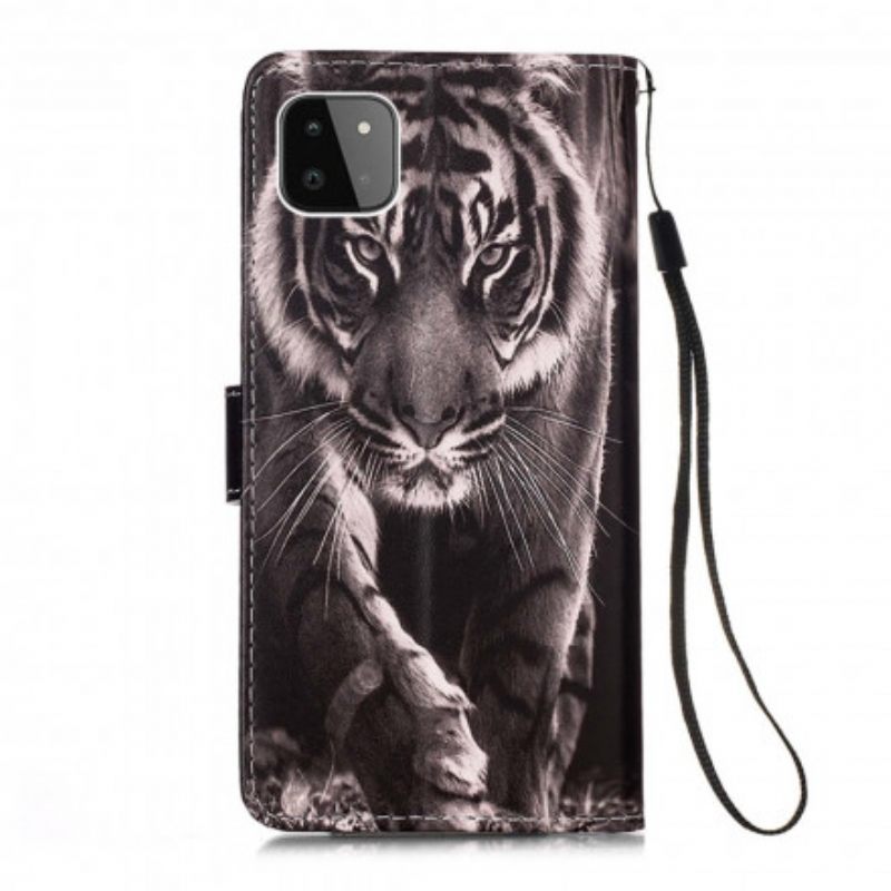 Kotelot Samsung Galaxy A22 5G Night Tiger