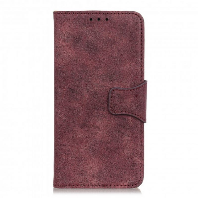 Kotelot Samsung Galaxy A22 5G Vintage Haljattu Nahka