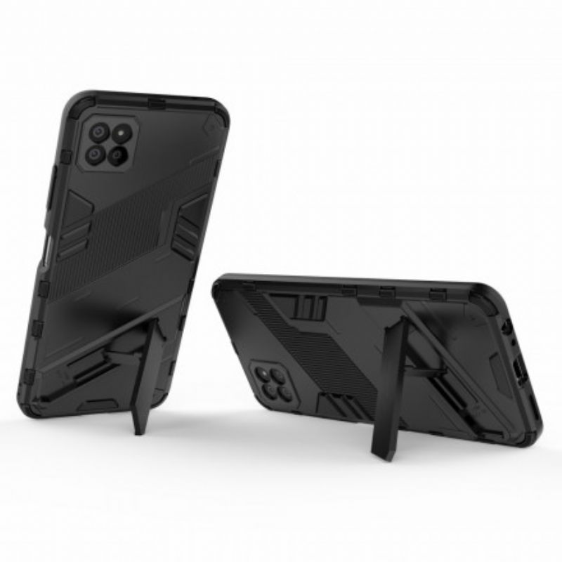 Kuori Samsung Galaxy A22 5G Irrotettava Kaksiasentoinen Handsfree-jalusta