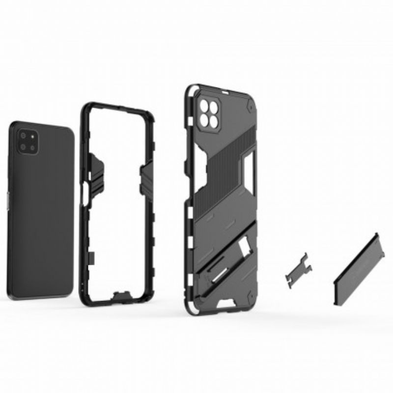 Kuori Samsung Galaxy A22 5G Irrotettava Kaksiasentoinen Handsfree-jalusta