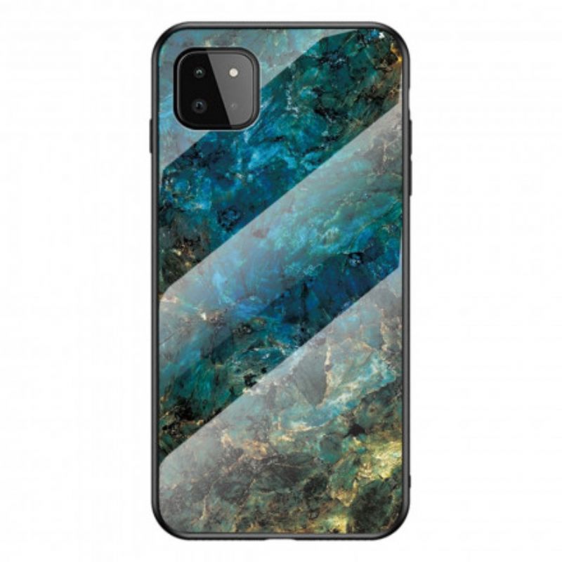 Kuori Samsung Galaxy A22 5G Premium Color Tempered Glass