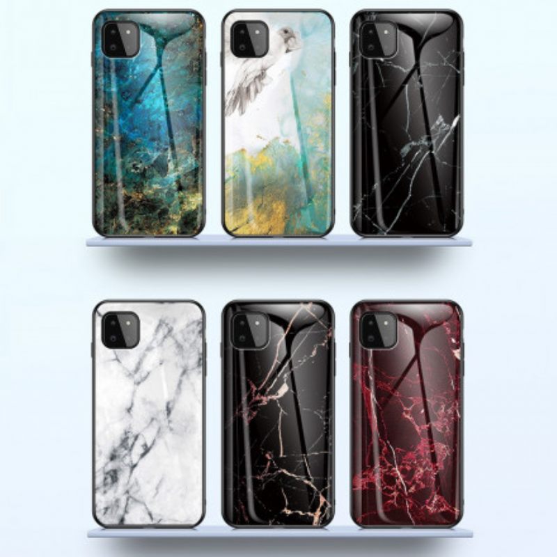 Kuori Samsung Galaxy A22 5G Premium Color Tempered Glass