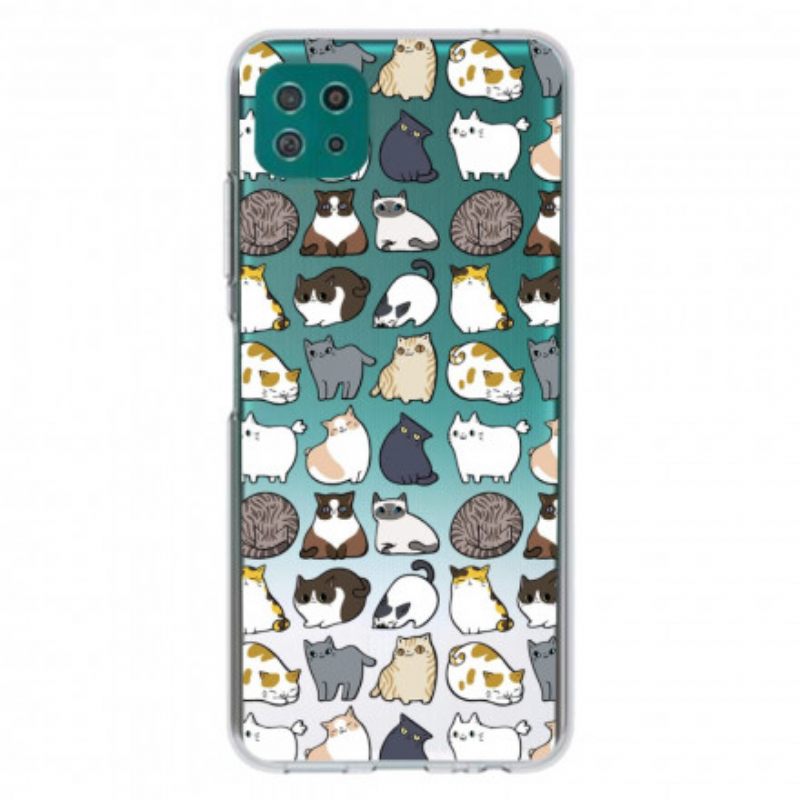 Kuori Samsung Galaxy A22 5G Top Cats