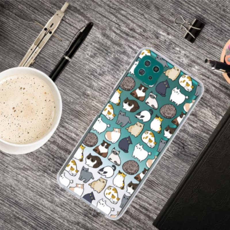 Kuori Samsung Galaxy A22 5G Top Cats