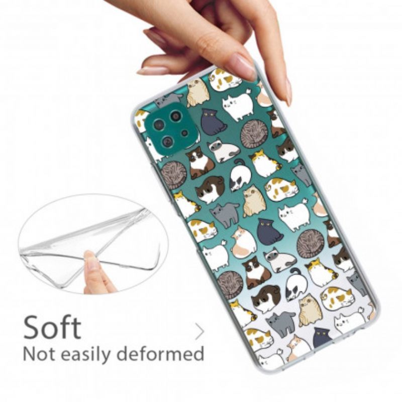 Kuori Samsung Galaxy A22 5G Top Cats