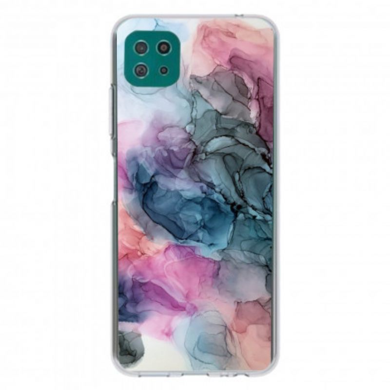 Kuori Samsung Galaxy A22 5G Värillinen Marmori