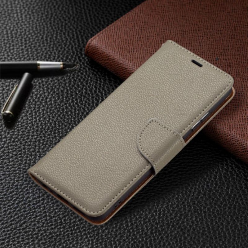 Nahkakotelo Samsung Galaxy A22 5G Kotelot Flip Litsiläppä Vino