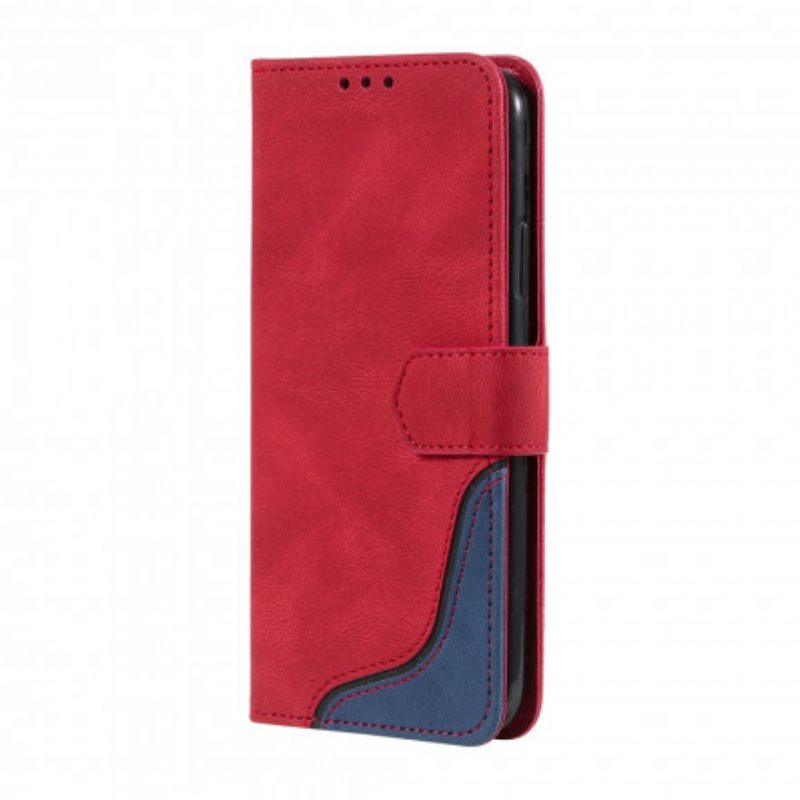 Nahkakotelo Samsung Galaxy A22 5G Skin-feel Wave
