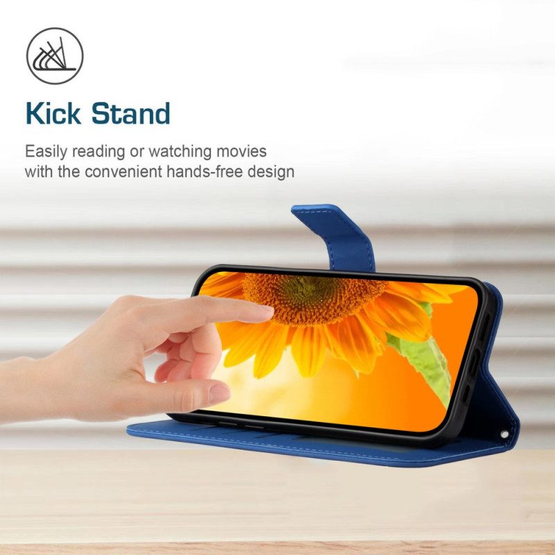 Kotelot Oppo Reno 13 5g Auringonkukkakuvio Hihnalla