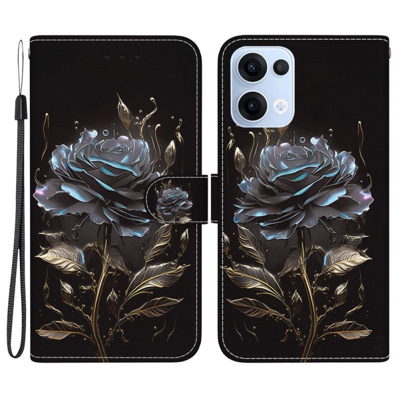 Kotelot Oppo Reno 13 5g Musta Ruusu