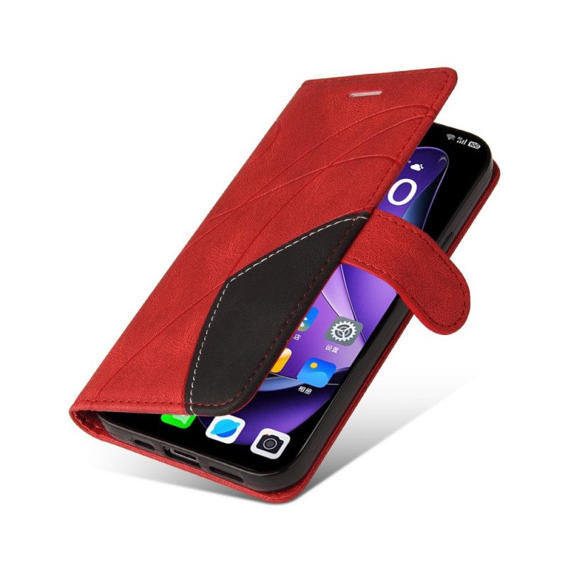 Kotelot Oppo Reno 13 5g Puhelinkuoret Kaksiväriset Aaltoilevat Viivat