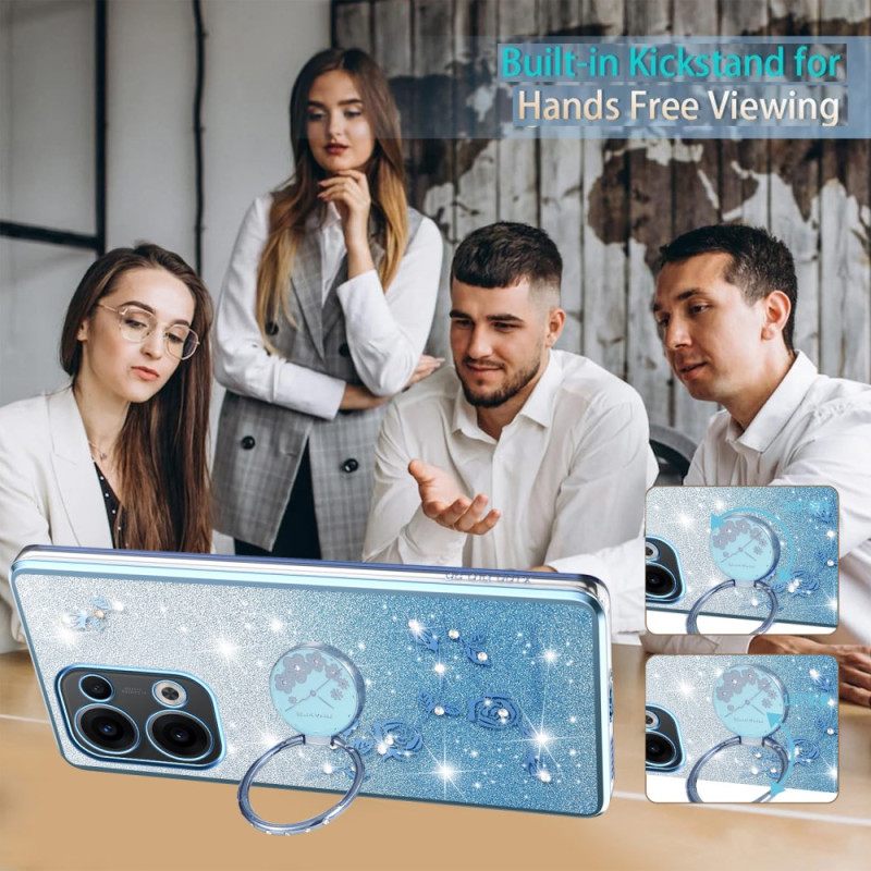 Kuori Oppo Reno 13 5g Strassikoristeinen Rengaskiinnike