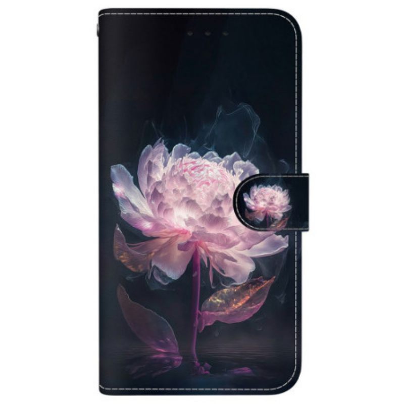 Nahkakotelo Oppo Reno 13 5g Purppurapioni