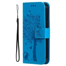 Kotelot Vivo V40 Se 5g Puhelinkuoret Puu Ja Kissa