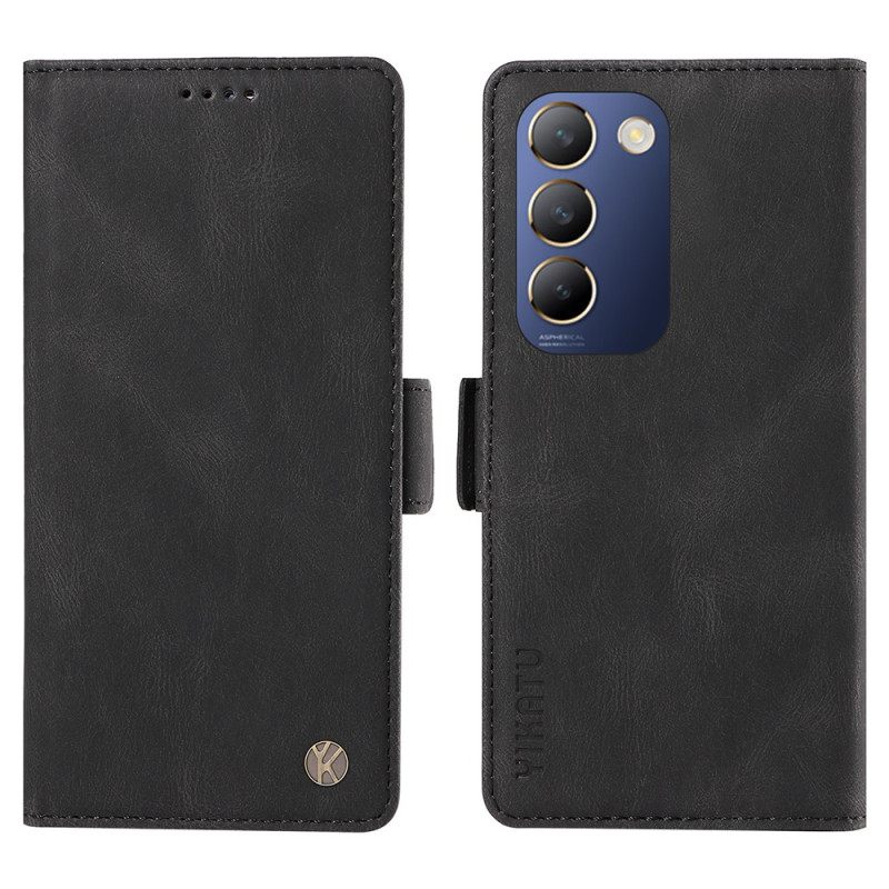 Kotelot Vivo V40 Se 5g Yikatu Mokkanahkakuvio Suojakuori