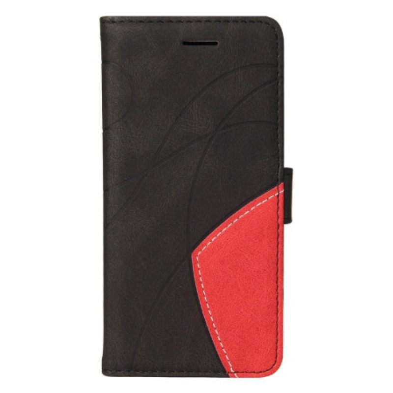 Nahkakotelo Vivo V40 Se 5g Kaksisävyinen Aaltokuvio