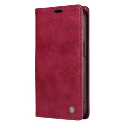 Nahkakotelo Vivo V40 Se 5g Vintage-tyylinen Yikatu