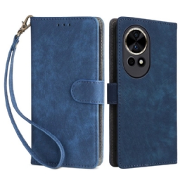 Kuoret Huawei Nova 13 Rfid-mokkanahkakuvioinen Lompakko