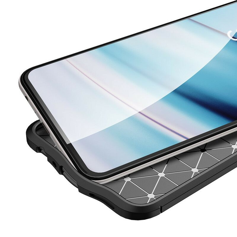 Case OnePlus Nord CE 5G Double Line Litchi Leather Effect