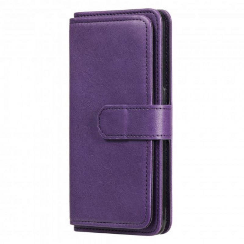 Flip Case OnePlus Nord CE 5G Monitoiminen 10 Kortin Pidike