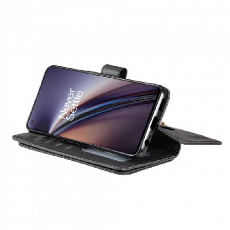Flip Case OnePlus Nord CE 5G Monitoiminen 10 Kortin Pidike