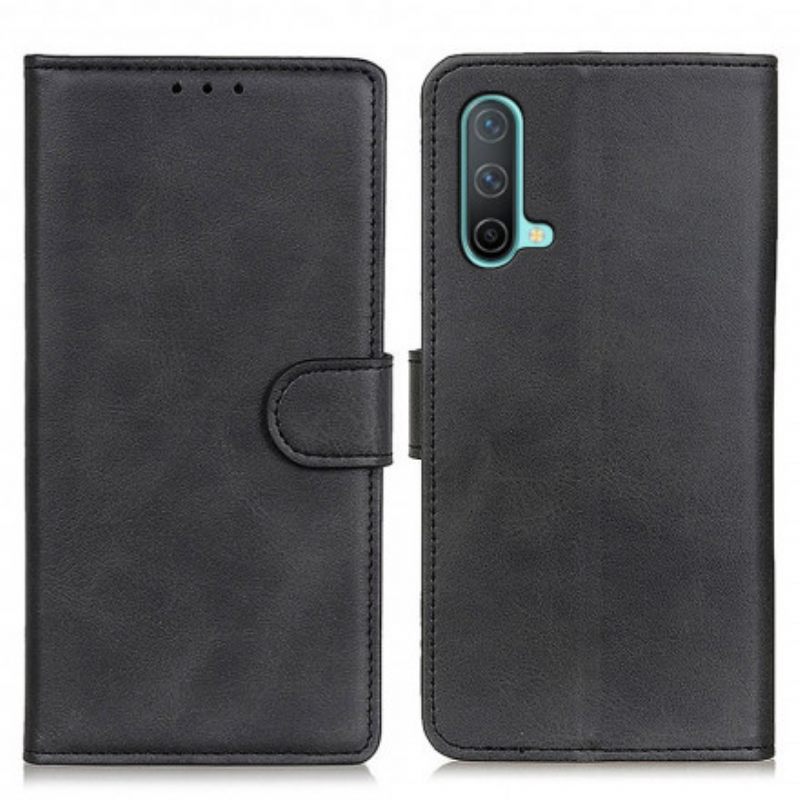 Flip Case OnePlus Nord CE 5G Retro Mattanahkaefekti