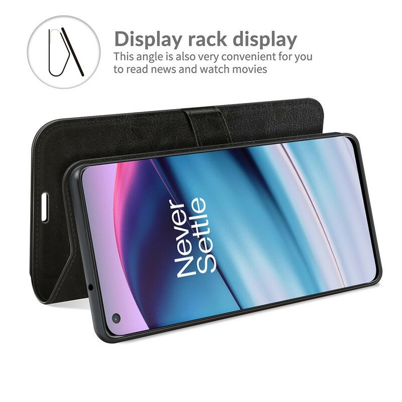 Kotelot OnePlus Nord CE 5G Faux Leather Ultra