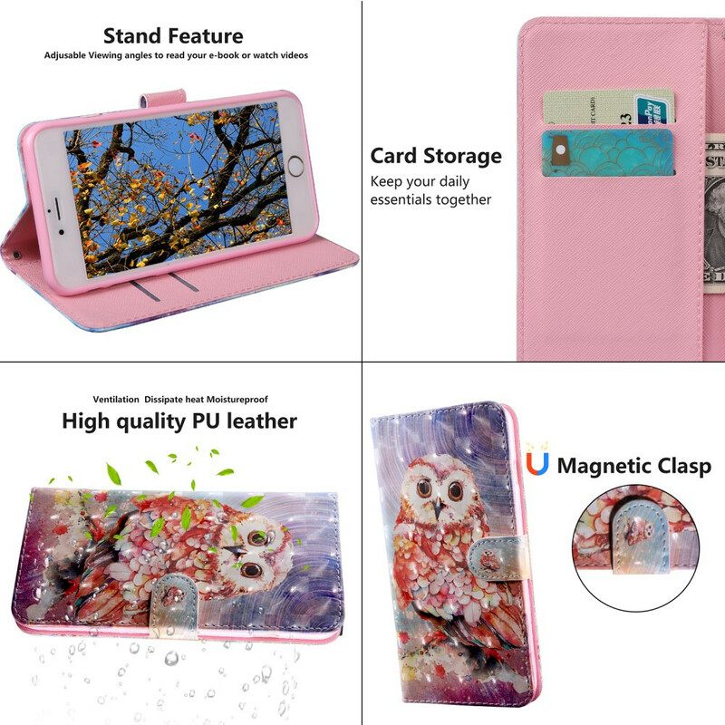 Kotelot OnePlus Nord CE 5G Owl The Painter
