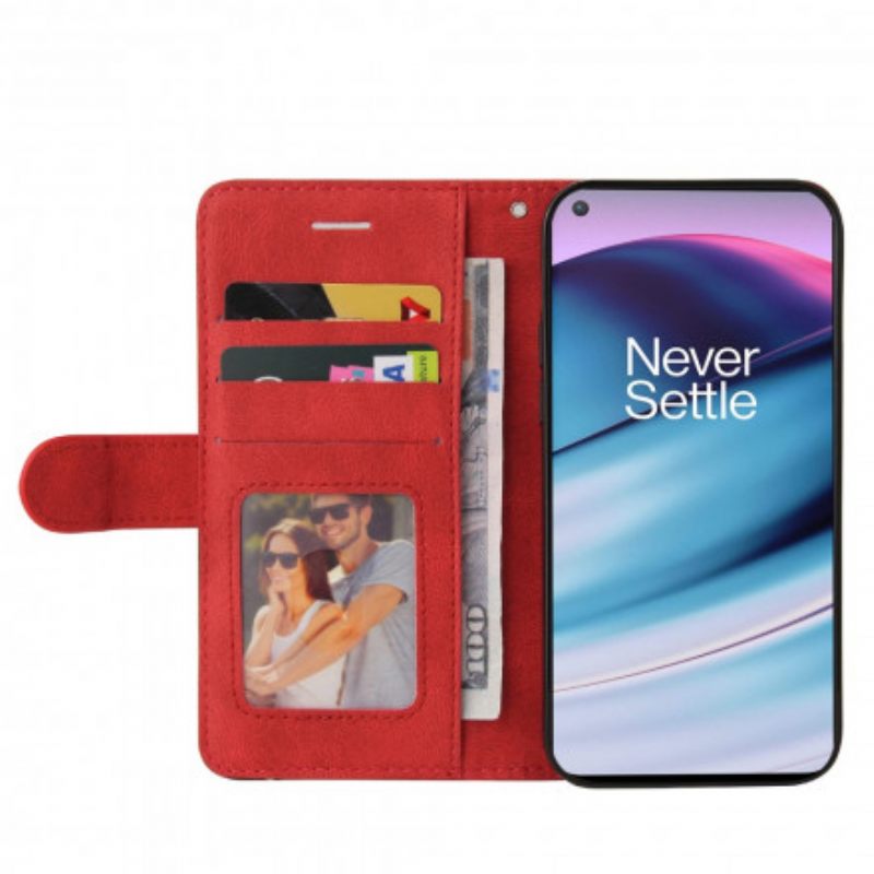 Kotelot OnePlus Nord CE 5G Signature Kaksisävyinen Keinonahka