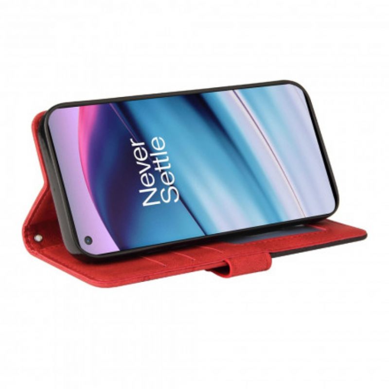 Kotelot OnePlus Nord CE 5G Signature Kaksisävyinen Keinonahka