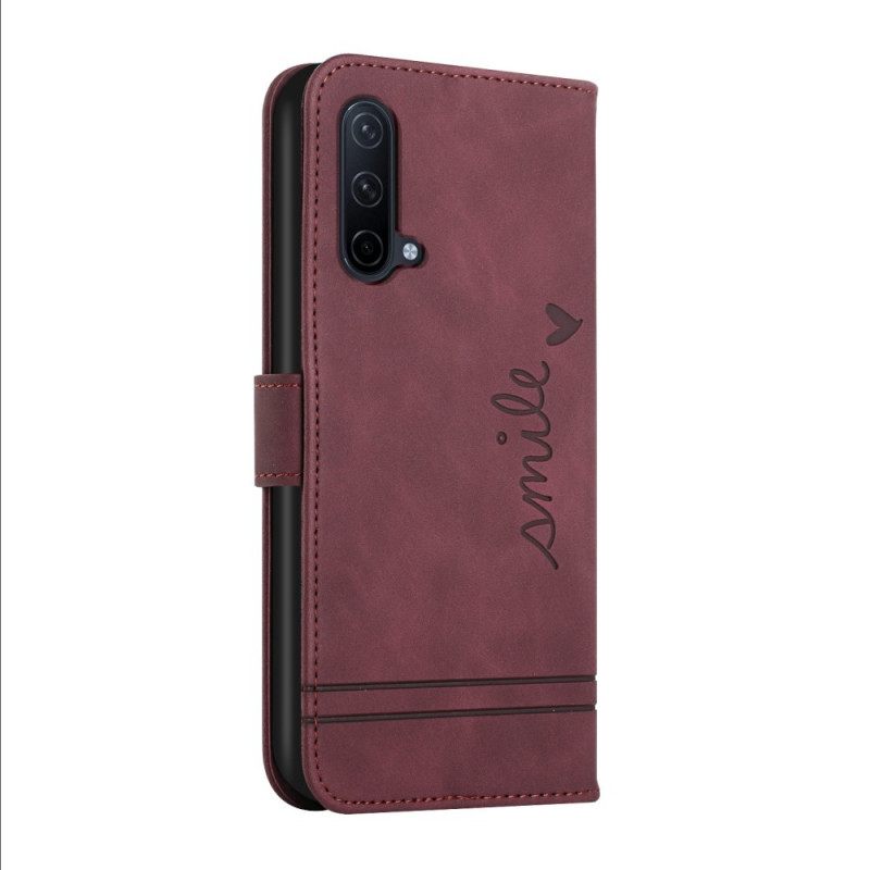Kotelot OnePlus Nord CE 5G Smile Ja Lanyard