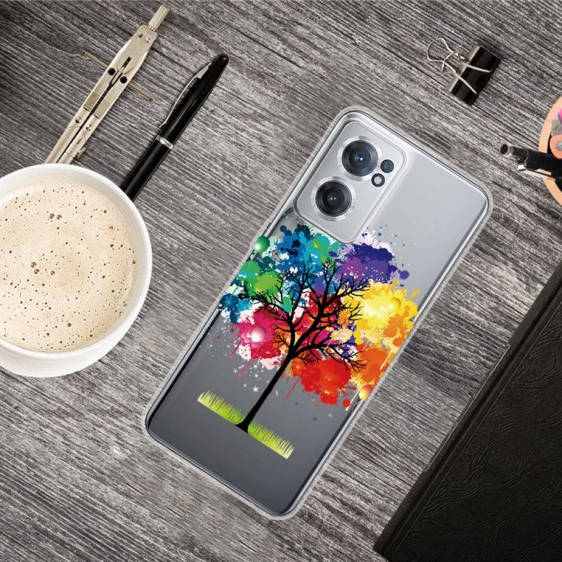 Kuori OnePlus Nord CE 5G Rainbow Tree