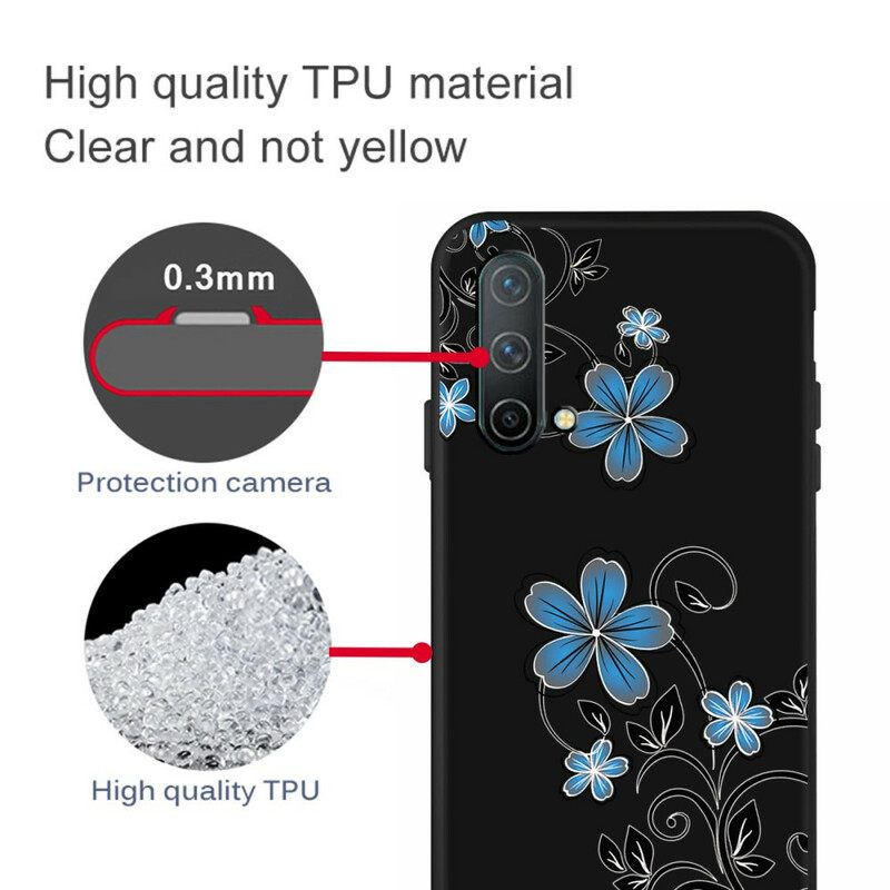 Kuori OnePlus Nord CE 5G Siniset Kukat