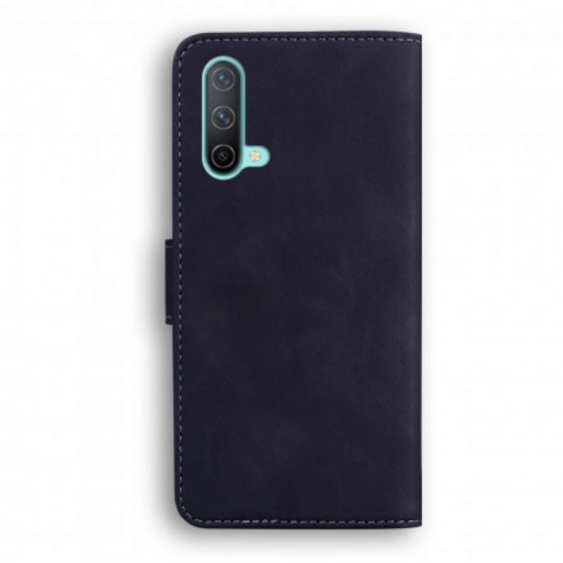Nahkakotelo OnePlus Nord CE 5G Monochrome Leather Effect
