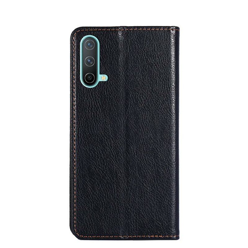Puhelinkuoret OnePlus Nord CE 5G Kotelot Flip Aitoa Nahkaa