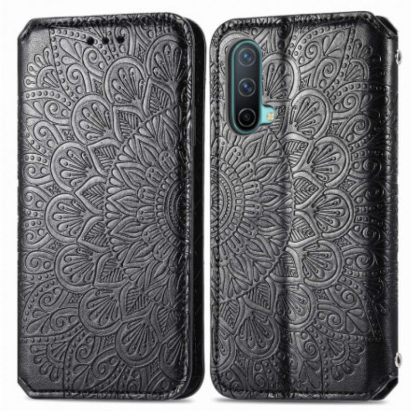 Puhelinkuoret OnePlus Nord CE 5G Kotelot Flip Mandala