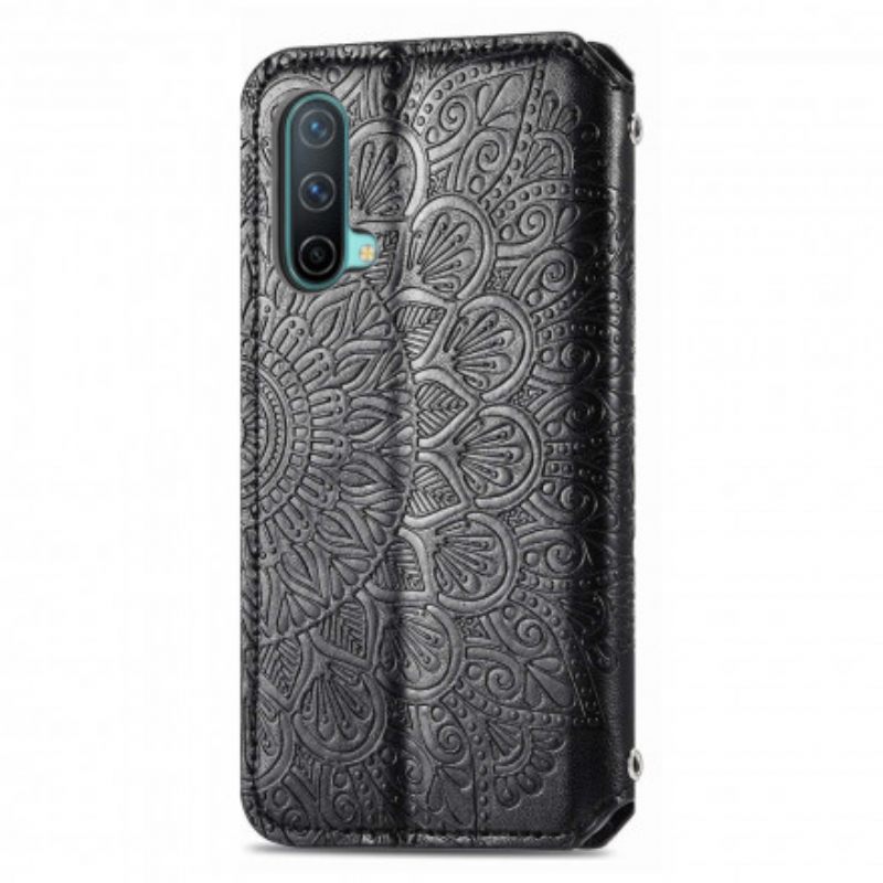 Puhelinkuoret OnePlus Nord CE 5G Kotelot Flip Mandala