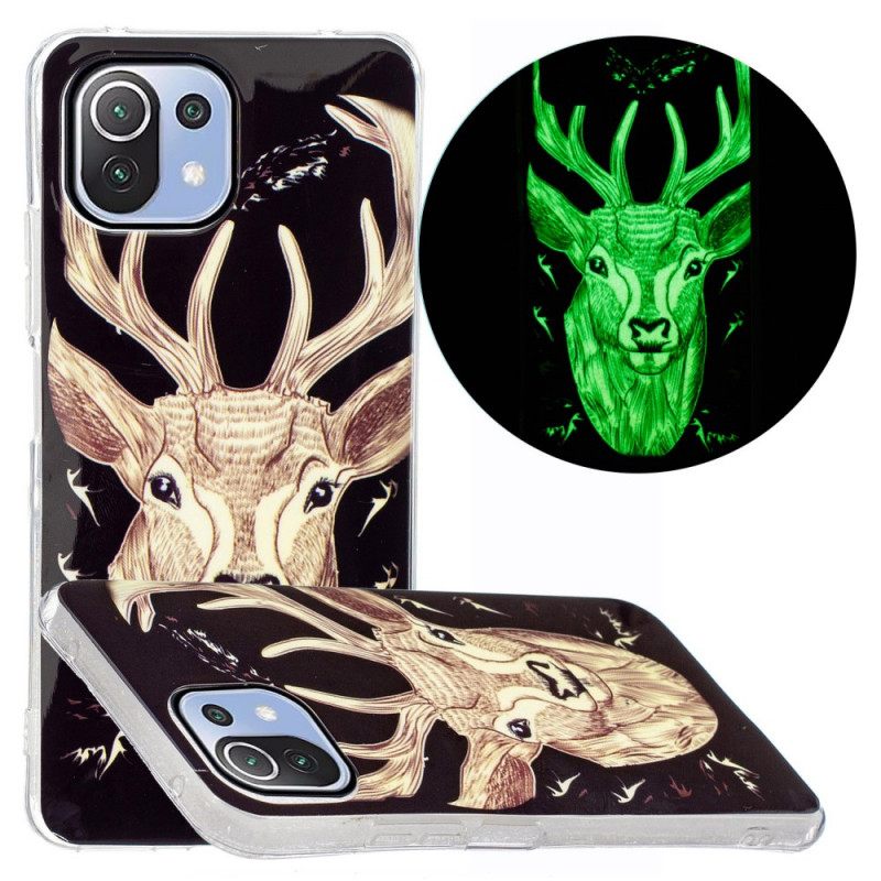 Case Xiaomi Mi 11 Lite 5G NE / Mi 11 Lite 4G / 5G Fluorescent Majestic Stag