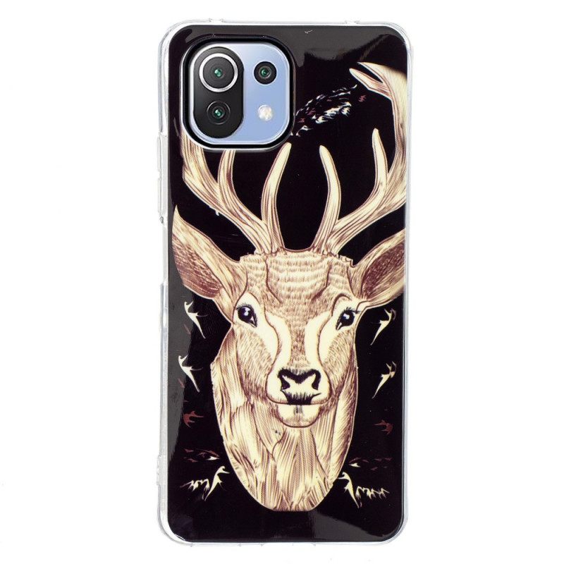 Case Xiaomi Mi 11 Lite 5G NE / Mi 11 Lite 4G / 5G Fluorescent Majestic Stag